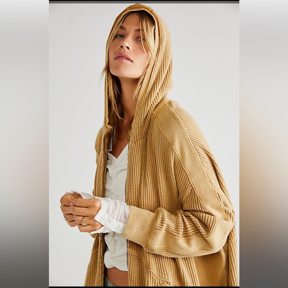 NWT Free People FP One Ash Hoodie Sz Sm